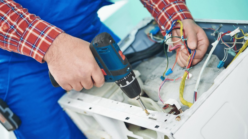 Haymana Seg Seg çamaşır makinesi kart tamiri – Su almama arızası orijinal parça ile giderildi. - Teknik servis örneği